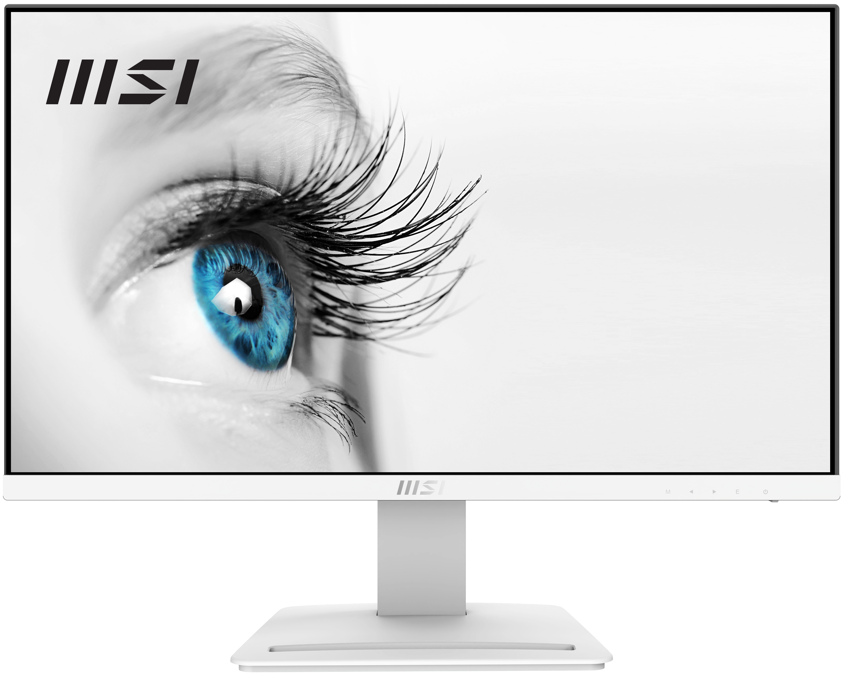 MSI 23.8 PRO MP243XW 1920x1080 (FHD) 16:9 FLAT IPS 100HZ 1MS FREESYNC BEYAZ MONITOR